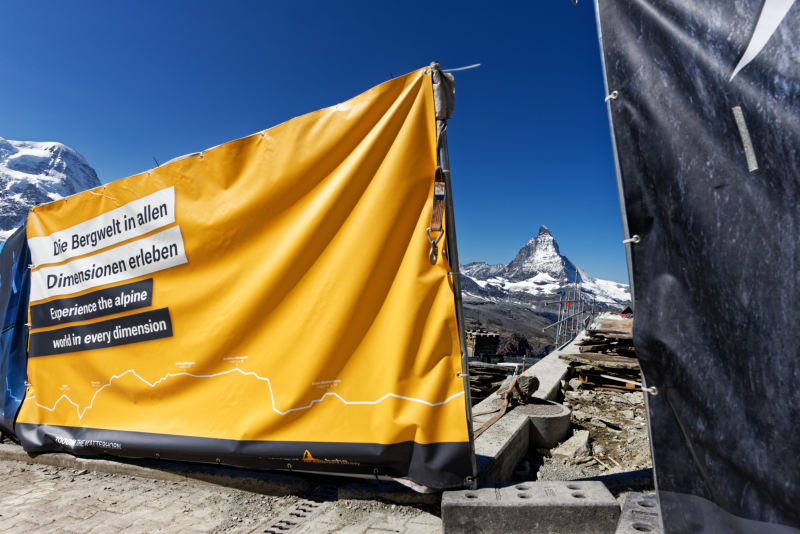 Blick auf das Matterhorn vom Gornergrat aus Blick auf das Matterhorn vom Gornergrat aus