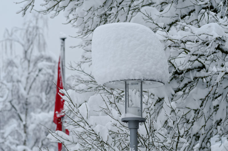 Neuschnee in St.Gallen Neuschnee in St.Gallen