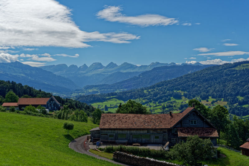 Toggenburg mit Churfirsten Toggenburg mit Churfirsten