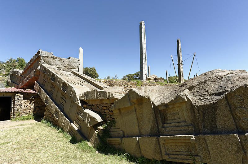 Stelenpark (Mai Hejja) in Axum Stelenpark (Mai Hejja) in Axum