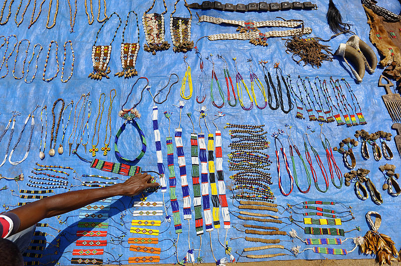 Farbeprächtiger Markt Farbeprächtiger Markt