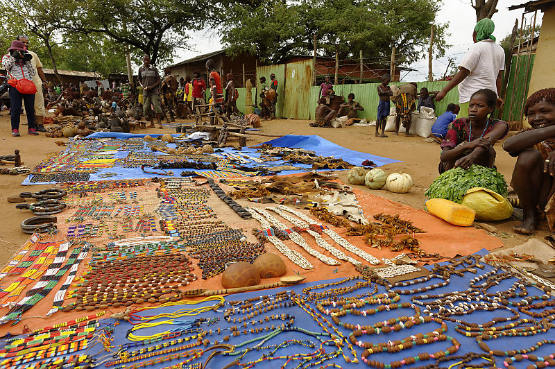 Markt in Dimeka Markt in Dimeka