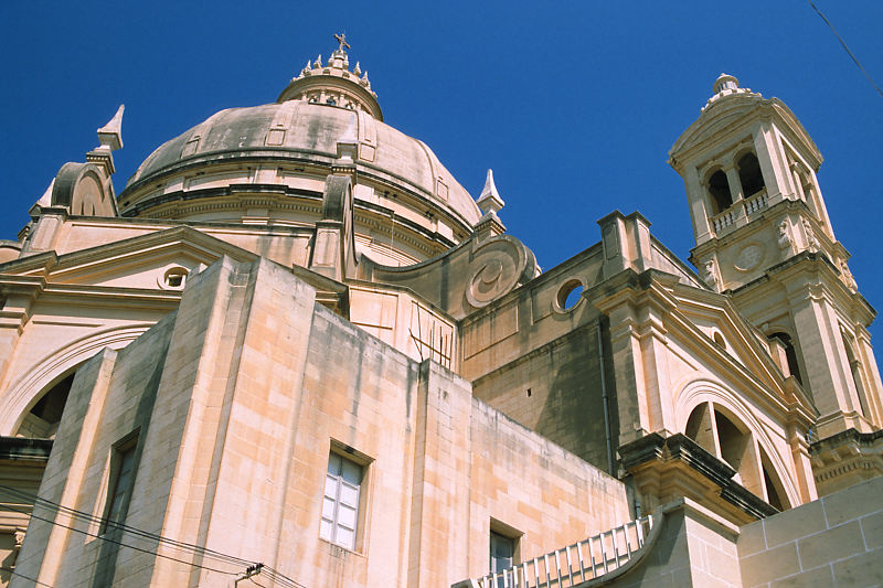 Die Kirche von Xewkija Die Kirche von Xewkija