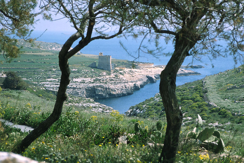 Die Bucht von Mgarr ix-Xini Die Bucht von Mgarr ix-Xini