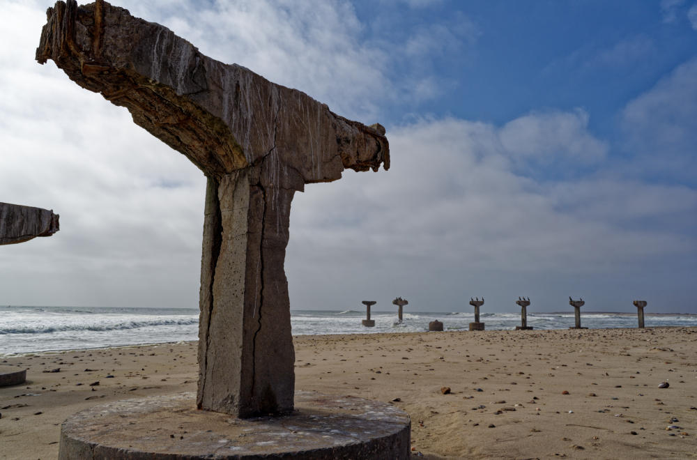 Überreste einer Jetty