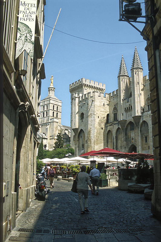 Papstpalast in Avignon Papstpalast in Avignon