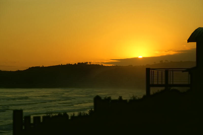 Sonnenuntergang am Strand